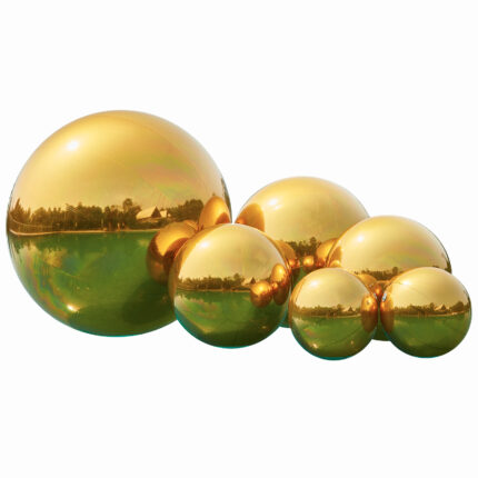 golden big shiny ball