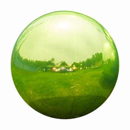 Green Inflatable Mirror Balls