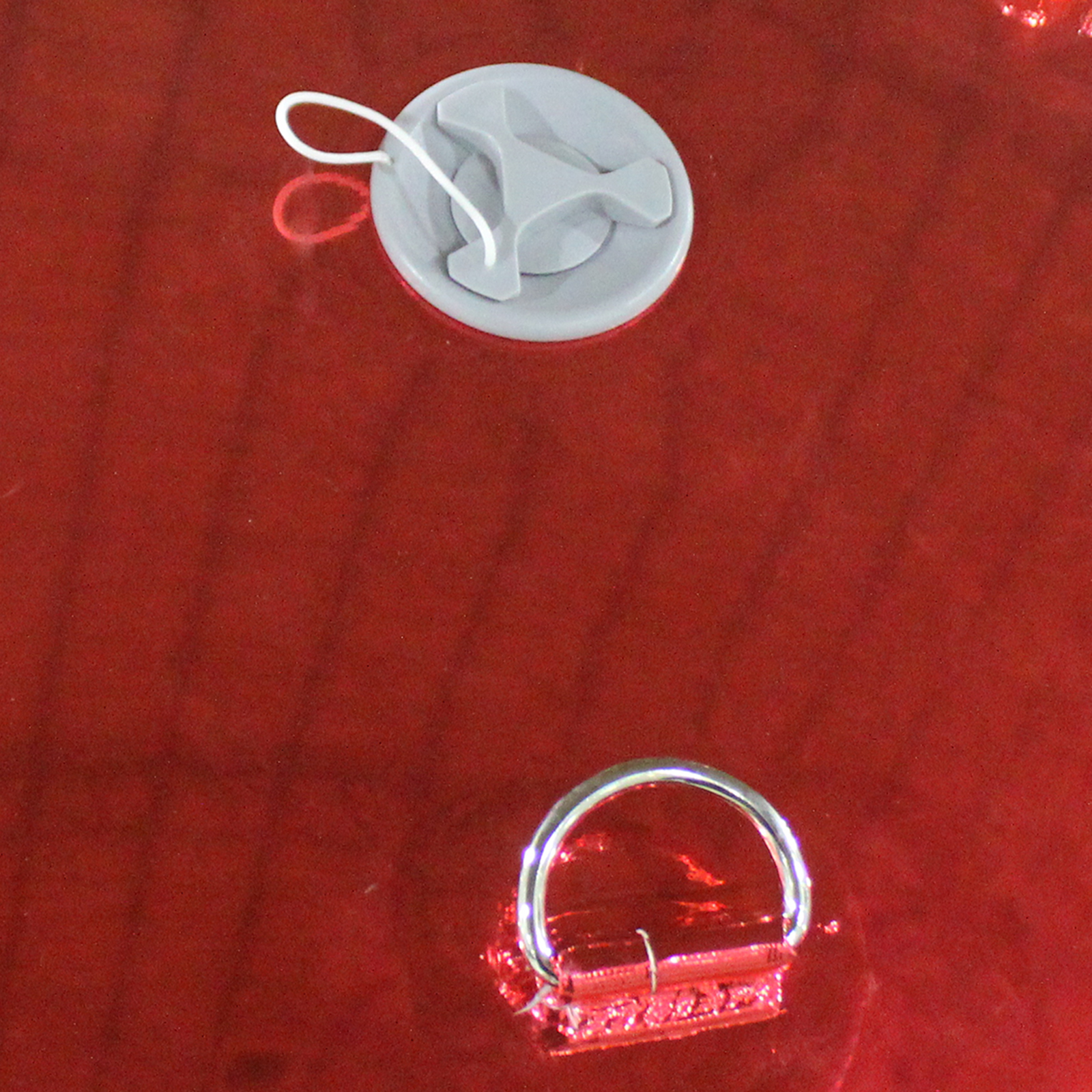 The red inflatable mirror balls and big shiny balls are like a round of red sun, emitting a powerful aura Red inflatable mirror ball,Red big shiny ball - Image 4