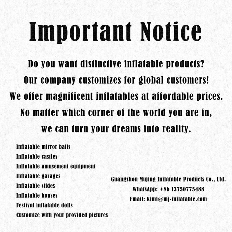 Custom Inflatable Products: Tailor-Made for Your Unique Needs