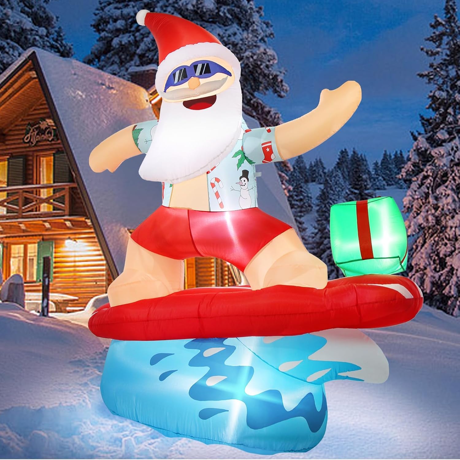 Custom Santa Claus inflatable Custom Christmas Inflatables,Christmas inflatable decoration customization - 图片 7