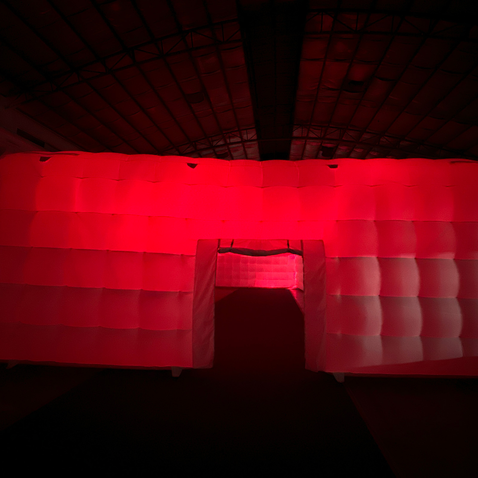 High-quality inflatable disco tent with LED lights High-quality inflatable Nightclub tent with LED lights